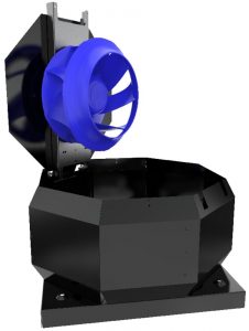 Крышный вентилятор TOV 450-4 Roof fan